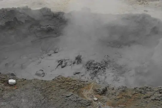 Bubbling Mud Pools At Gunung Papandayan | Airasia Pesta Blogging Communities Trip 2009 | Volcano Hazards At Garut, Indonesia And Candi Cangkuang | Bandung, Candi Cangkuang, Garut, Indonesia, Java, Pesta Blogger, Volcano Hazards | Author: Anthony Bianco - The Travel Tart Blog